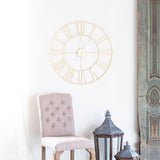 Hermle Anya Gold Gallery Quartz Wall Clock, 42013
