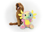 Multipet Axolotl Tie Dye Plush Dog Toy (2 Sizes Available)