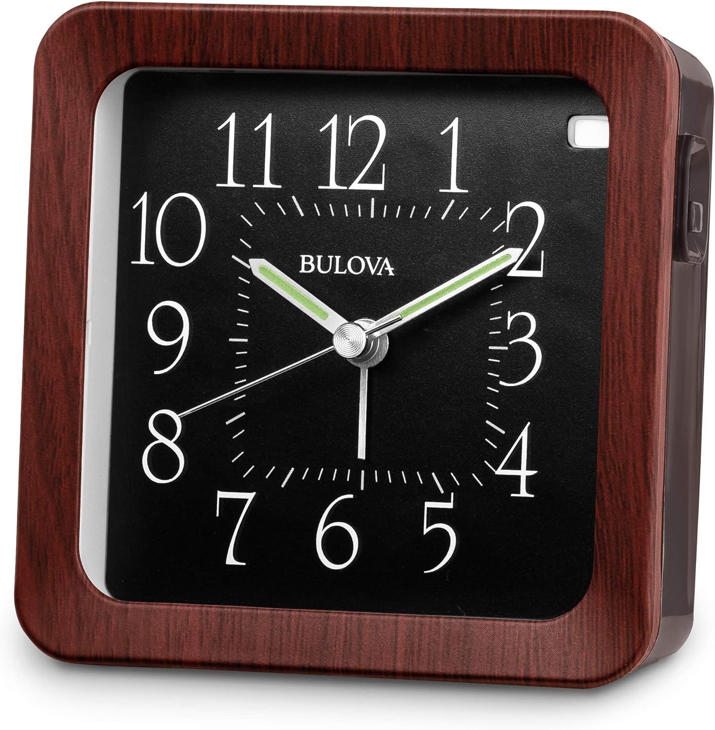 Bulova B1870 Manor Easy To Read LED Tabletop/Wall Alarm Clock