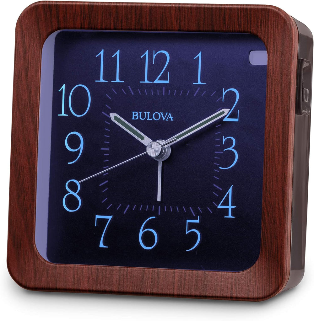 Bulova B1870 Manor Easy To Read LED Tabletop Alarm Clock