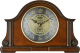 Bulova B1975 Chadbourne Walnut Chiming Mantel Tabletop Clock