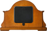 Bulova B1975 Chadbourne Walnut Chiming Mantel Tabletop Clock