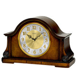 Bulova B1975 Chadbourne Walnut Chiming Mantel Tabletop Clock