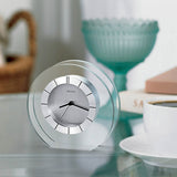 Bulova B2842 Accolade Glass Mantel Tabletop Clock