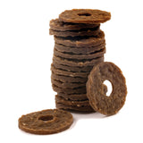 PetSafe Busy Buddy Rawhide Refill Rings - Medium / Brown