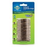 PetSafe Busy Buddy Rawhide Refill Rings - Medium / Brown