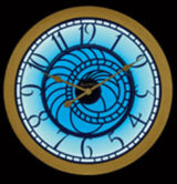 Bulova C3385 Wizard Illuminated Back Lit Dial 24" Wall Clock