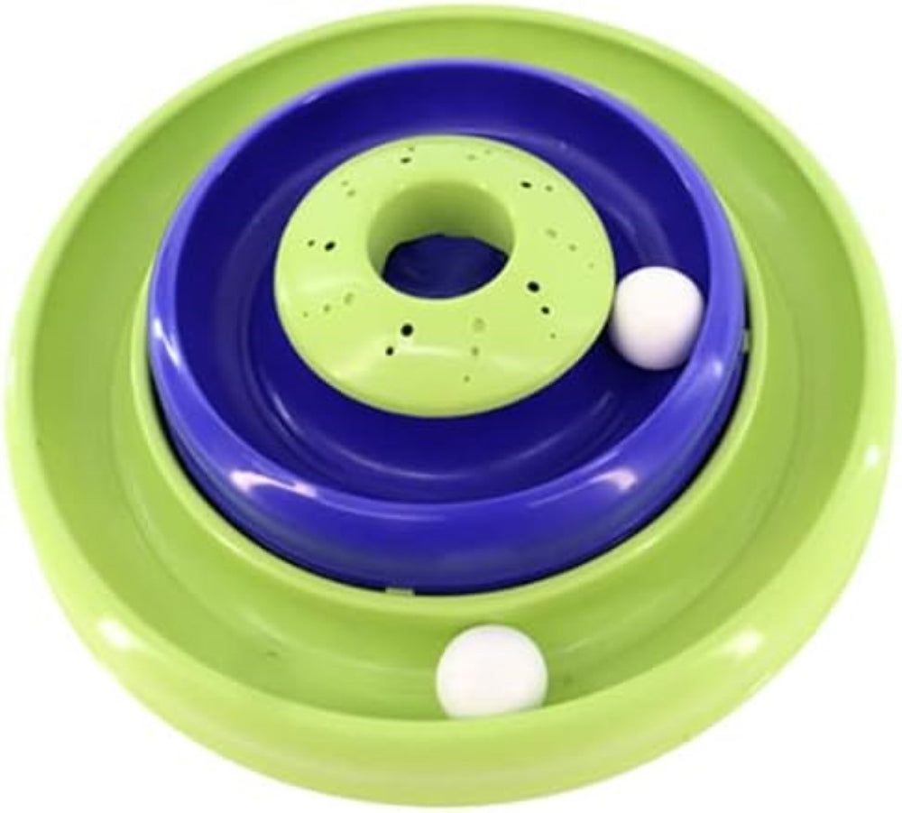 Bergan by Coastal Turbo Catnip Hurricane Cat Toy Blue / Green
