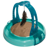 Bergan Turbo Grooming Arch Cat Toy - Green
