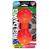 Ruff Dawg Indestructible Big Dawg Barbell Dog Toy - Medium / Assorted