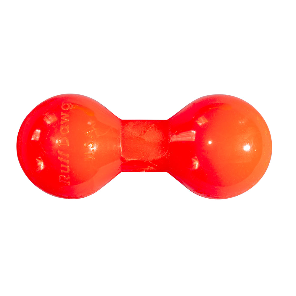 Ruff Dawg Indestructible Big Dawg Barbell Dog Toy - Medium / Assorted
