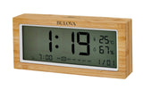 Bulova B1375 Brookside Weather LED Tabletop Alarm Clock