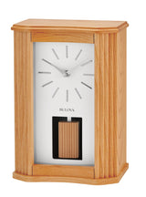 Bulova B1525 Chicago Pendulum Chime Solid Hardwood Mantel Tabletop Clock
