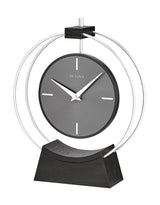 Bulova B1723 Aire Modern Floating Dial Mantel Tabletop Clock