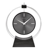 Bulova B1723 Aire Modern Floating Dial Mantel Tabletop Clock