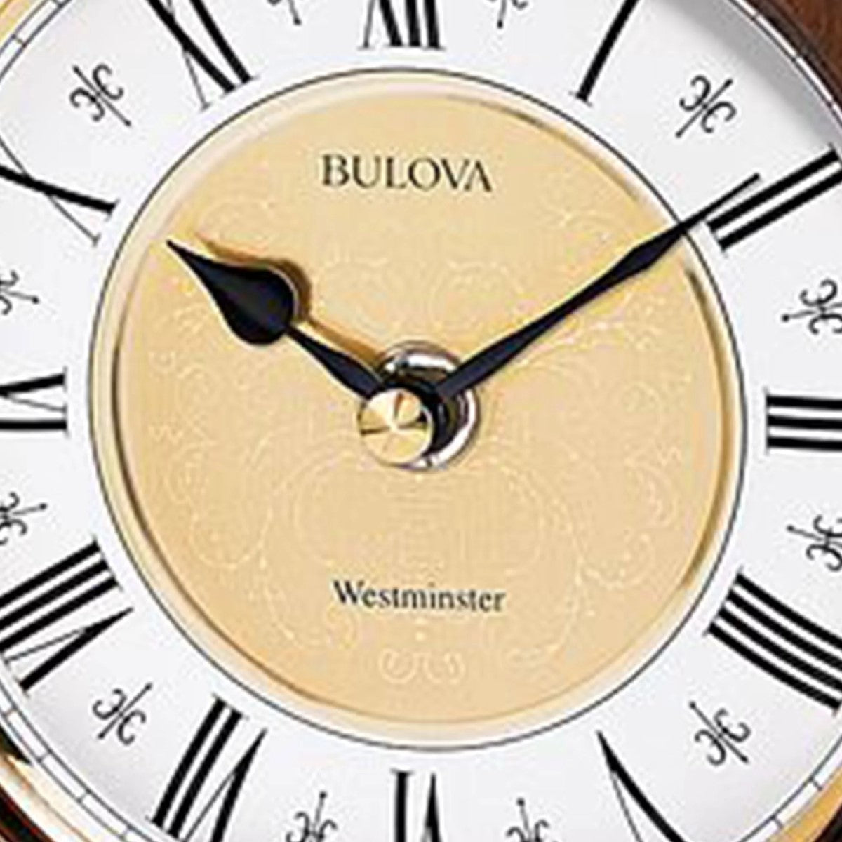 Bulova B1765 Cambria Walnut Chiming Mantel Clock
