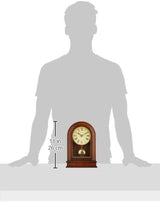 Bulova B7467 Hardwick Walnut Non-Chiming Mantel Tabletop Clock
