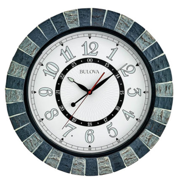 Bulova C3392 Garden Party LED Indoor/Outdoor 18" Wall Clock