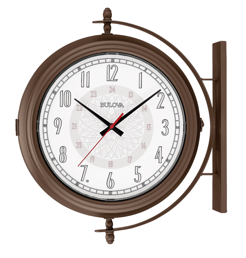 Bulova C4350 Town Crier Double Sided Outdoor Clock