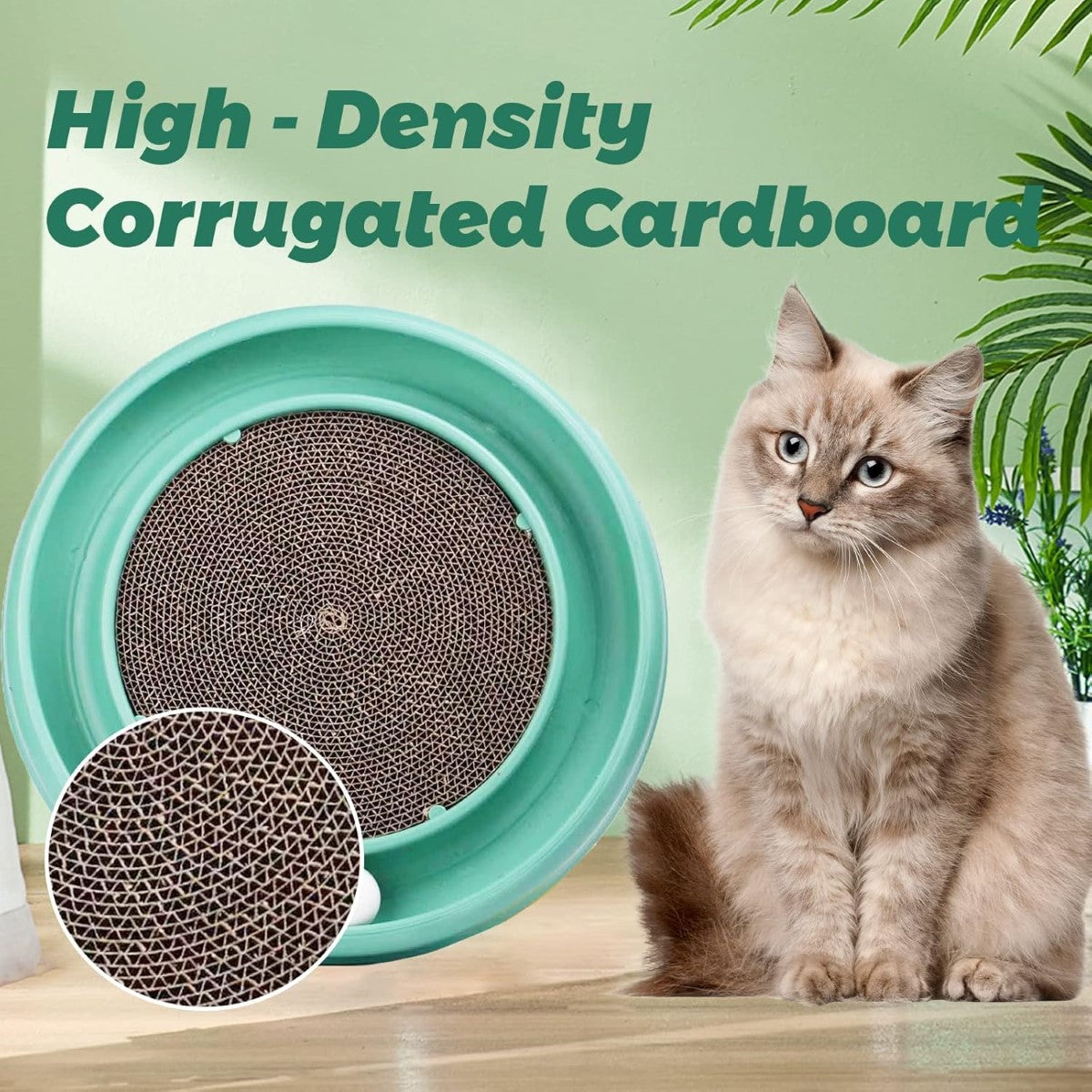 Bergan Pet Products Turbo Scratcher Cat Toy (2 Colors Available)