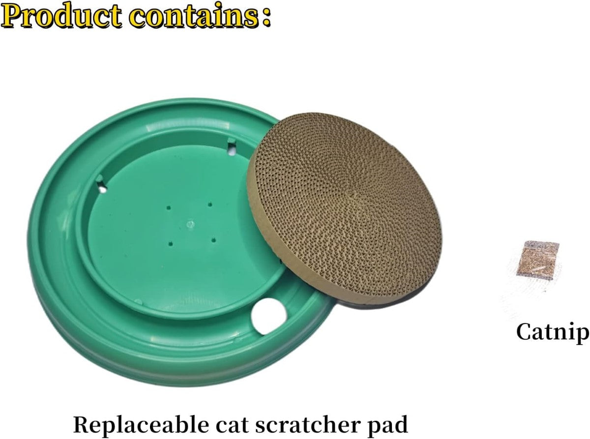 Bergan Pet Products Turbo Scratcher Cat Toy (2 Colors Available)