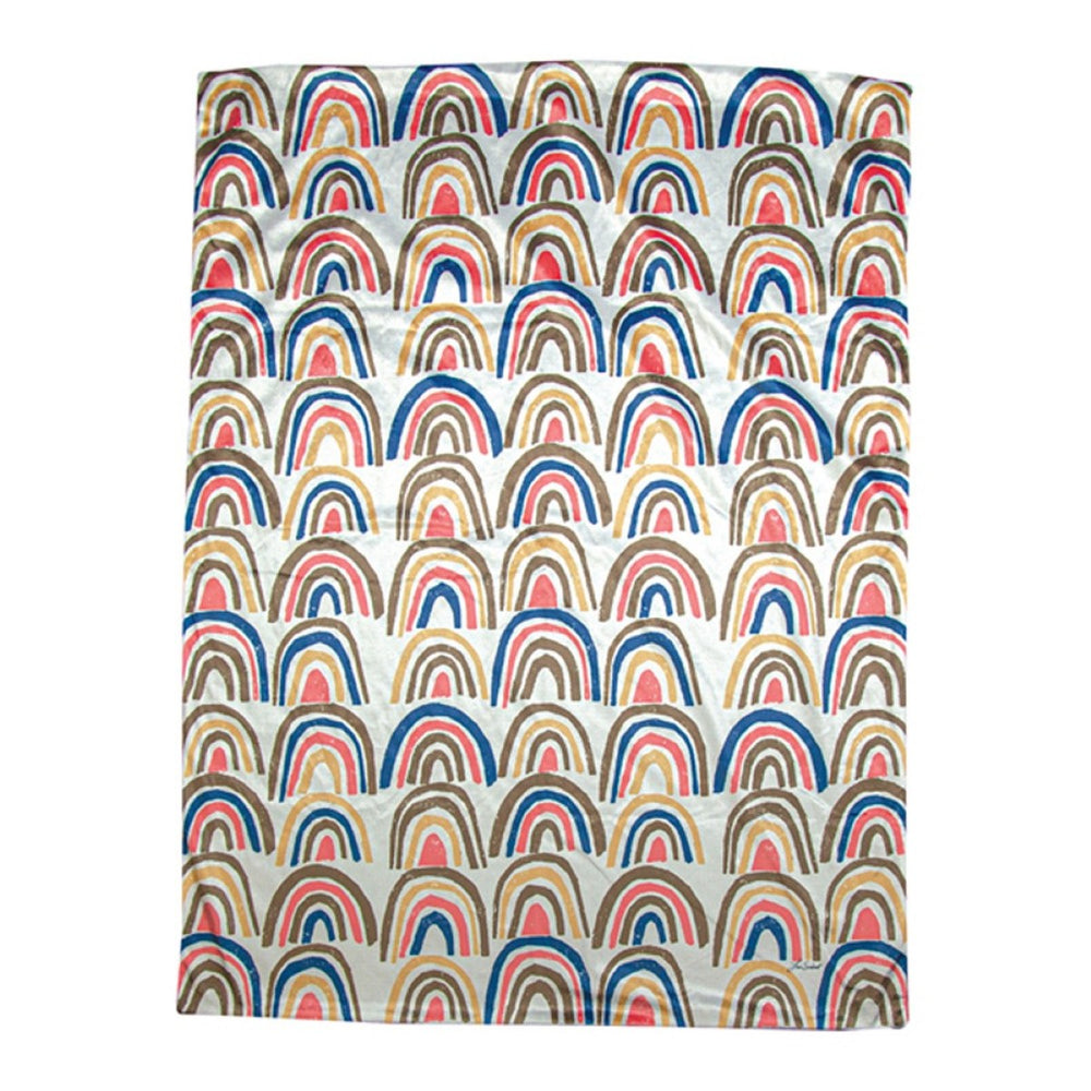 Block Party 2-Layer Throw Blanket 30" x 40" By Lori Siebert