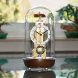 Hermle Bronx Tabletop Mantel Clock (2 Finishes Available)