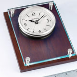 Bulova B1712 The Award Presentation Plaque Tabletop Wall Clock (Open Box)