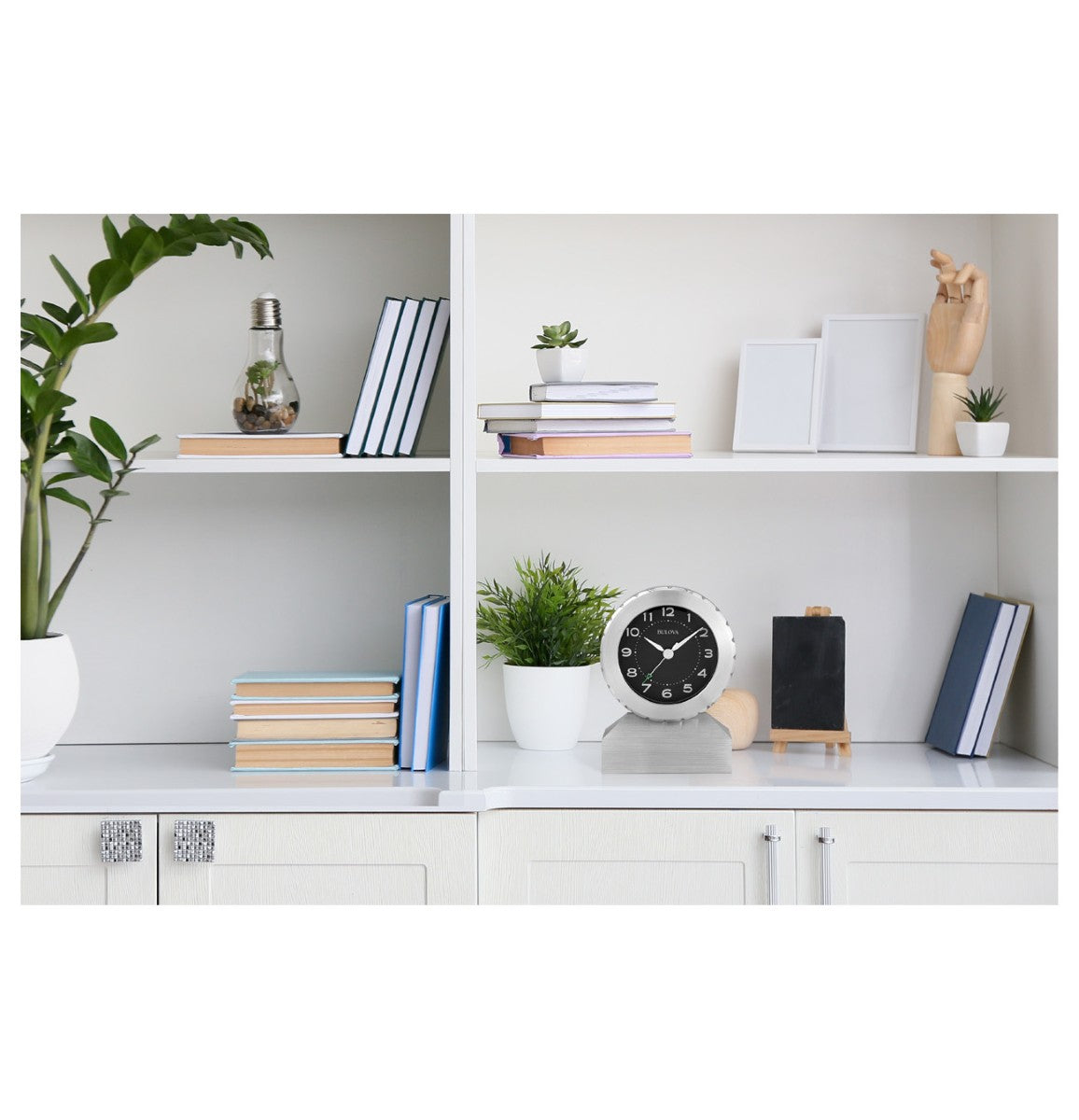 Bulova B1726 Zeus Tabletop Mantel Clock