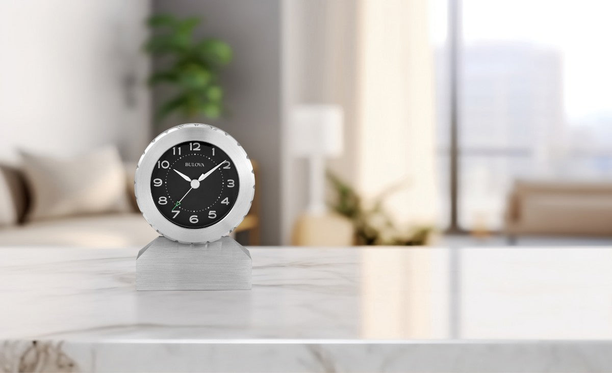 Bulova B1726 Zeus Tabletop Mantel Clock