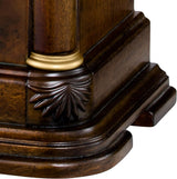 Bulova B1860 Vanderbilt Chiming Walnut Mantel Tabletop Clock