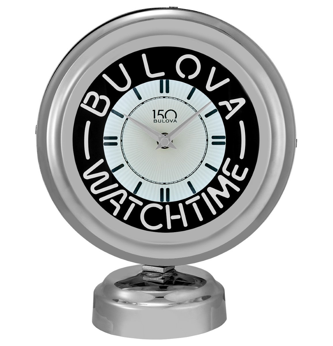 Bulova B1939 Watch Time II Tabletop Neon Clock