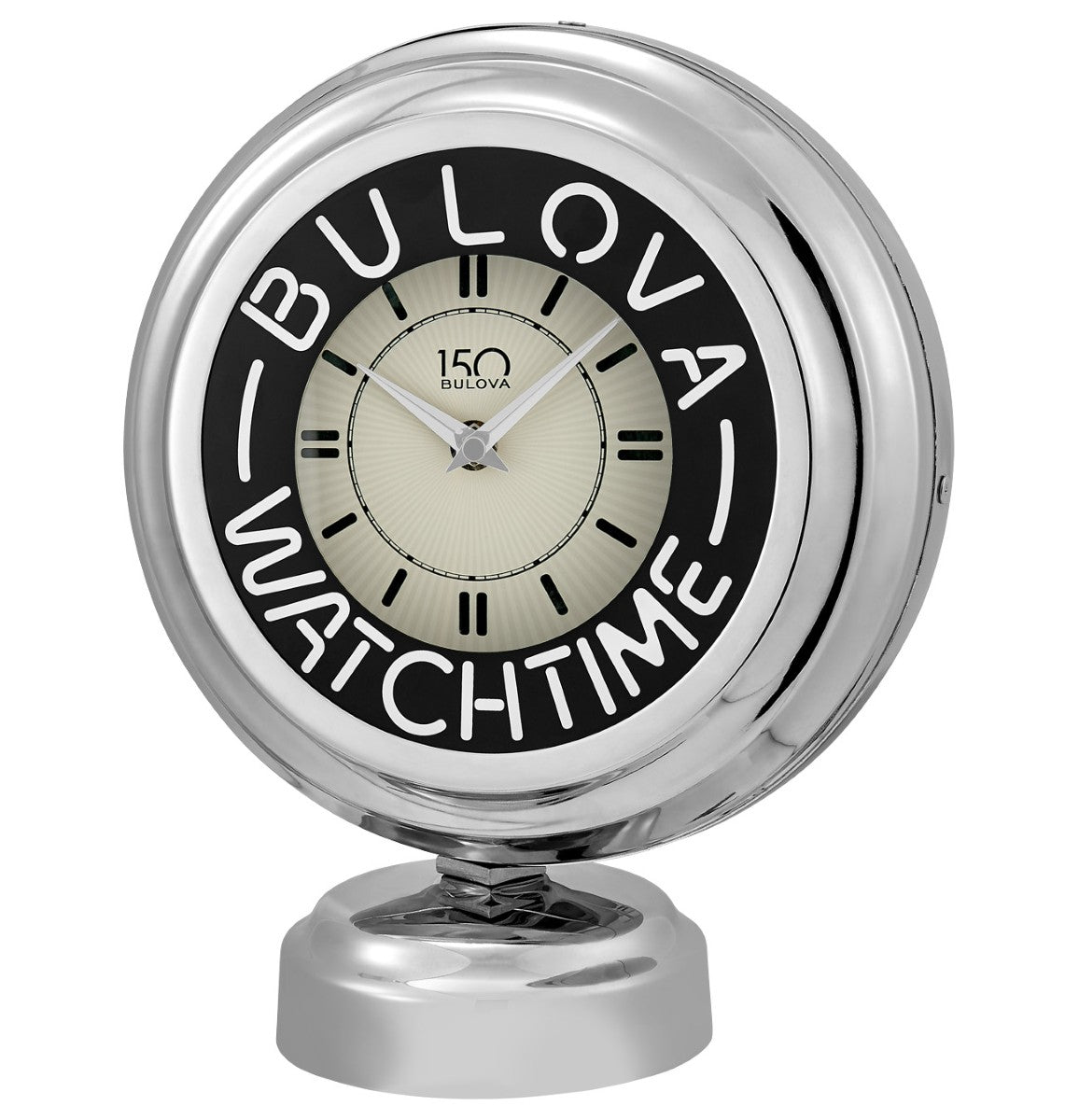 Bulova B1939 Watch Time II Tabletop Neon Clock