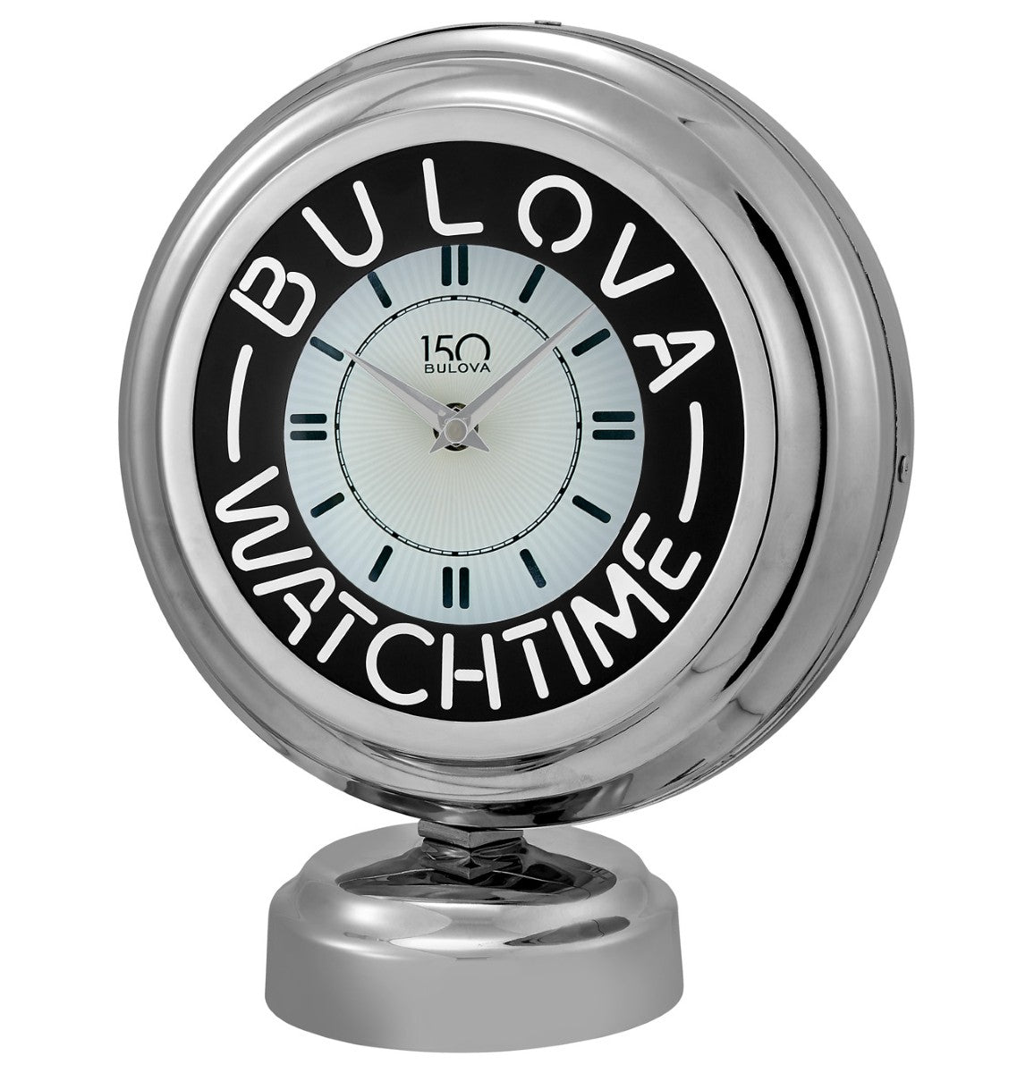 Bulova B1939 Watch Time II Tabletop Neon Clock