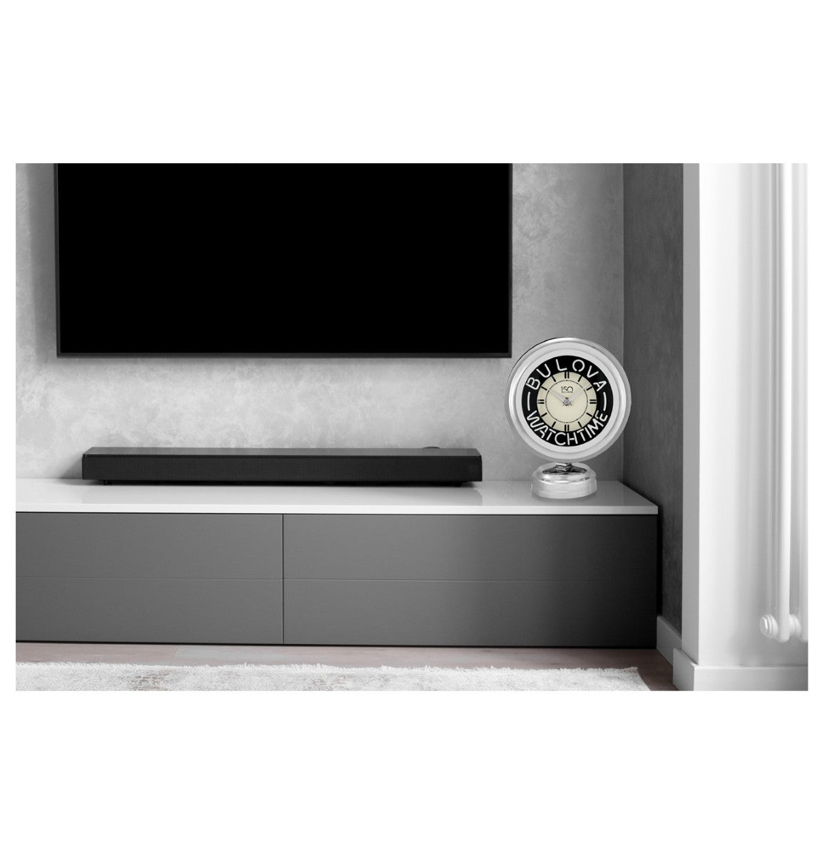 Bulova B1939 Watch Time II Tabletop Neon Clock