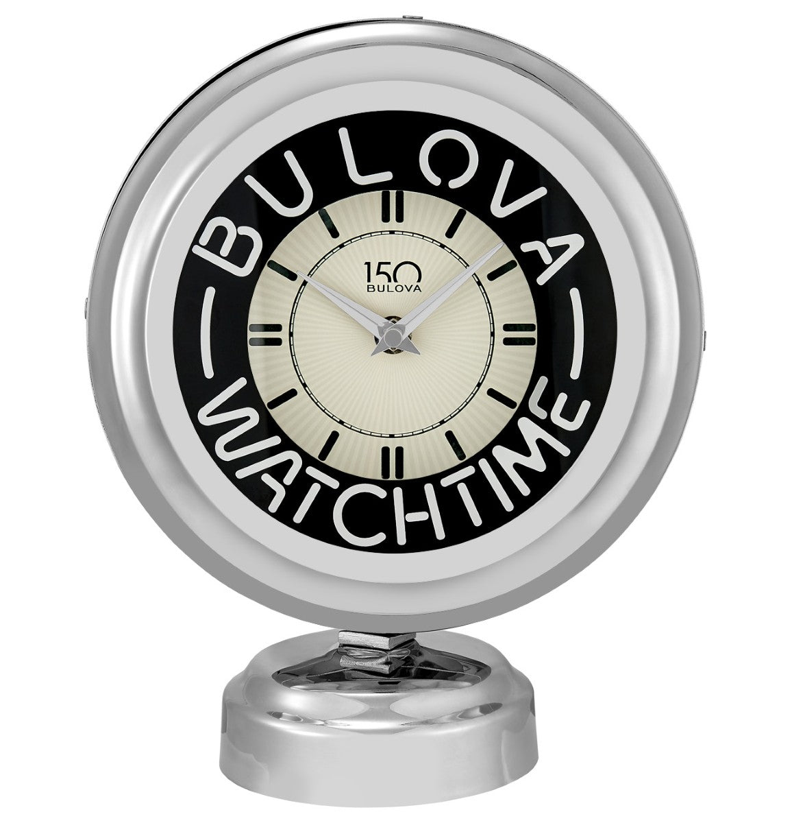 Bulova B1939 Watch Time II Tabletop Neon Clock