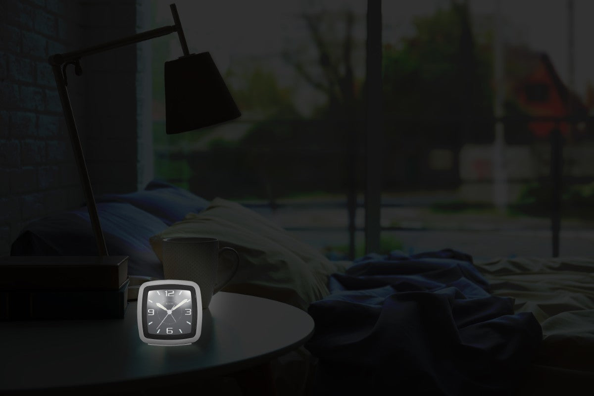 Bulova B5028 Regency Tabletop Alarm Clock