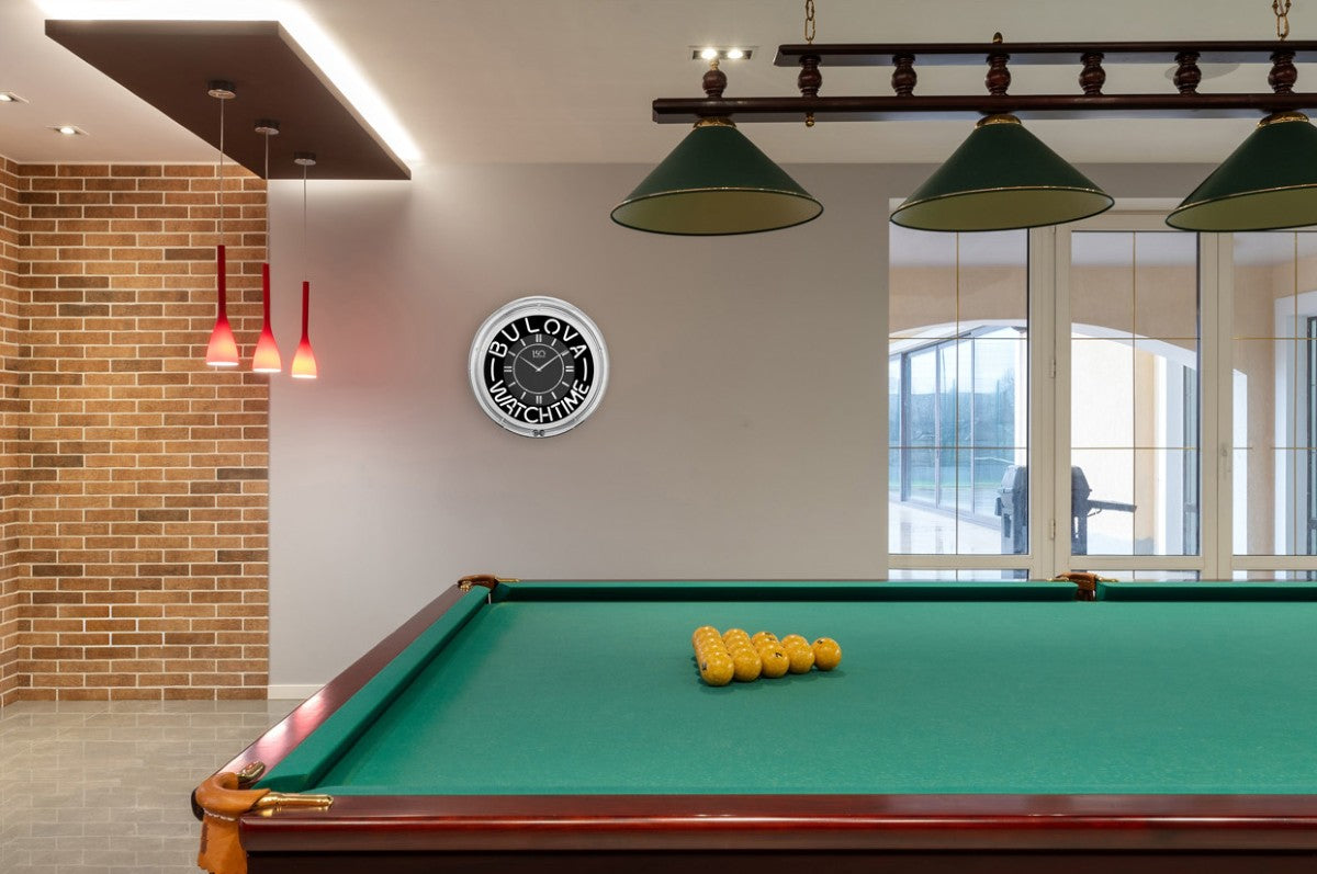 Bulova C1938 Watch Time Neon Wall Clock