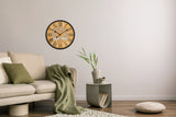 Bulova C4378 Orchard Tree Wood Beaded 24″ Wall Clock
