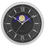 Bulova C4381 Tempus Fugit Day/Night 16" Wall Clock