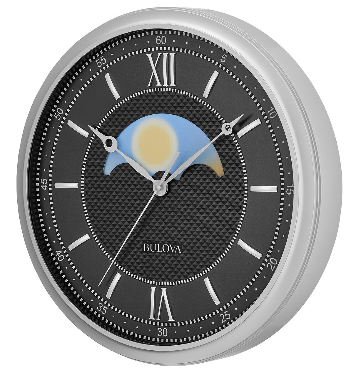 Bulova C4381 Tempus Fugit Day/Night Wall Clock