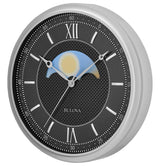 Bulova C4381 Tempus Fugit Day/Night 16" Wall Clock