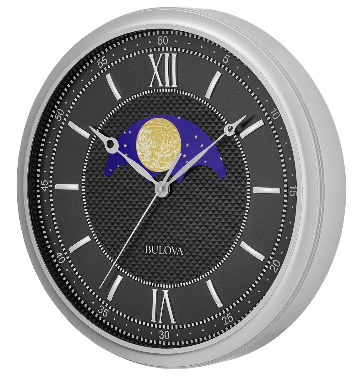 Bulova C4381 Tempus Fugit Day/Night Wall Clock