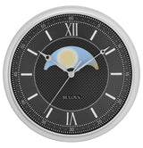 Bulova C4381 Tempus Fugit Day/Night 16" Wall Clock
