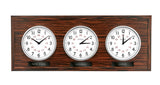 Bulova C4385 Reception Multi Time Zone Wall Clock