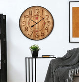 Bulova C4803 Taliesin Frank Lloyd Wright Wooden Wall Clock 2