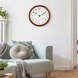 Bulova C4804 Daily Calendar 18" Wall Clock (Open Box)
