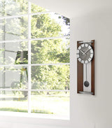 Bulova C4808 Newton Modern Pendulum 24" Wall Clock