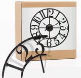 Bulova C4821 Gabriel Rustic Metal Indoor/Outdoor 45" Wall Clock