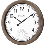 Bulova C4879 Saybrook Indoor/Outdoor 10" Wall Clock